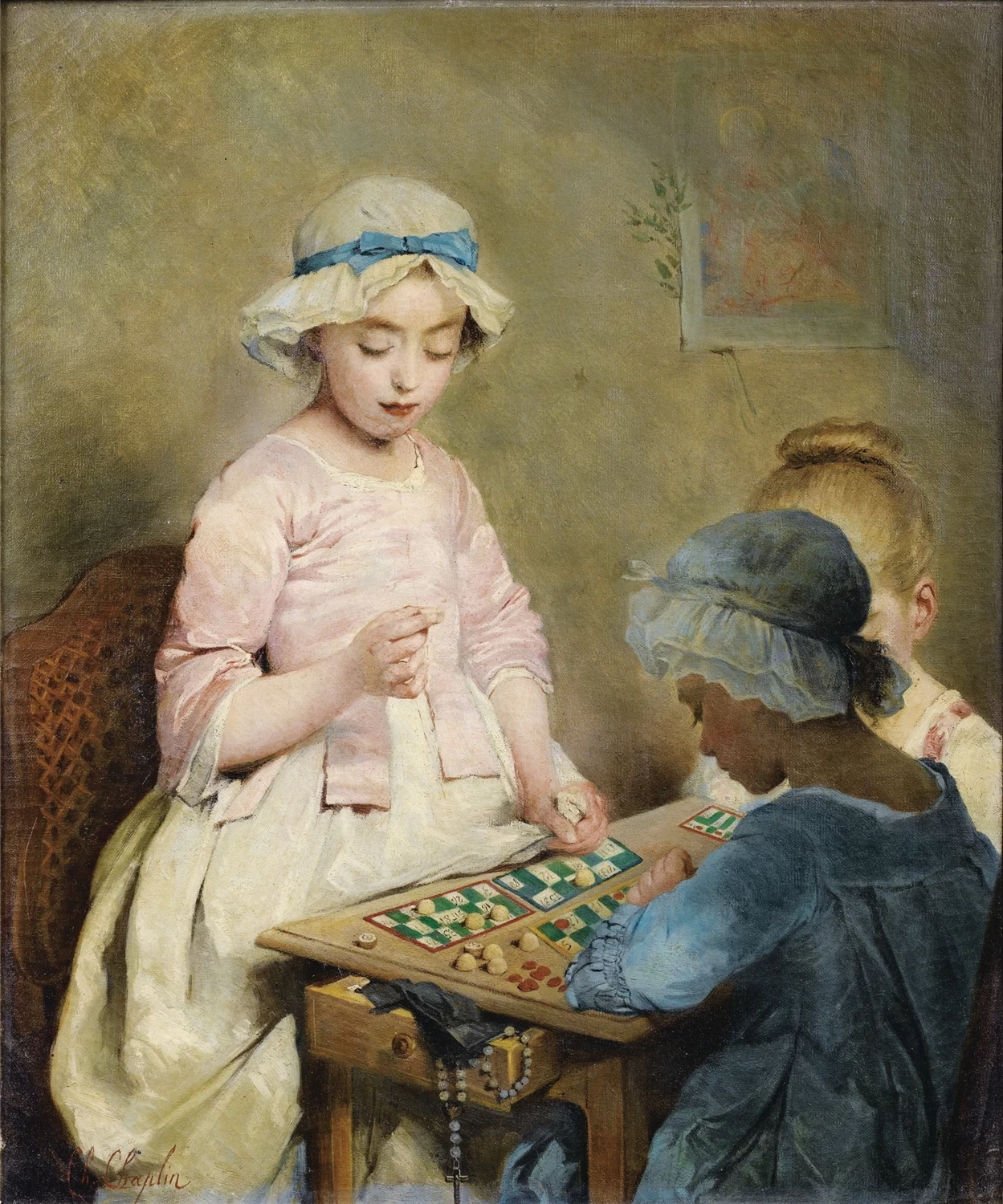 La tombola, 1865 - Musee des Beaux, Arts, Rouen